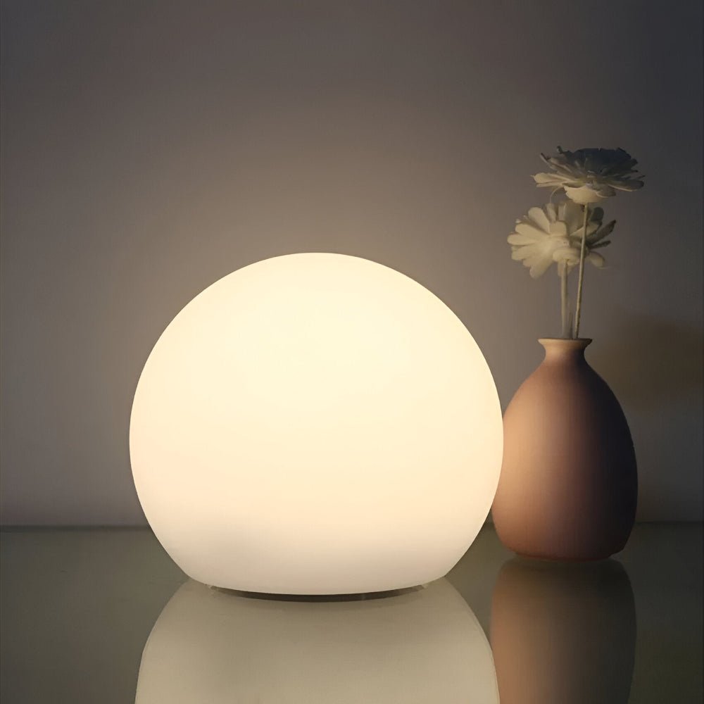 Thessara - Spherical LED Table Lamp with Dynamic Color Change