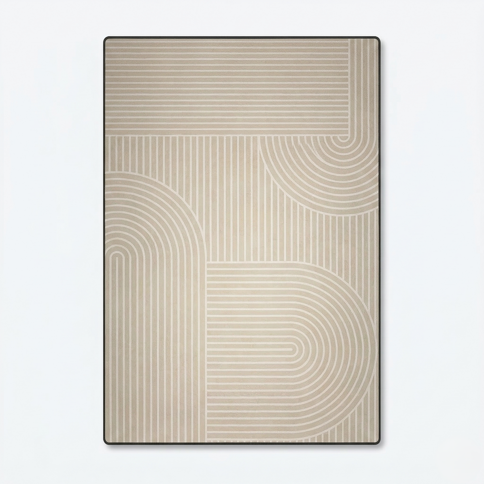 Brivor – Fast-Drying Bath Mat with Anti-Slip Design ang Geometric Patterns