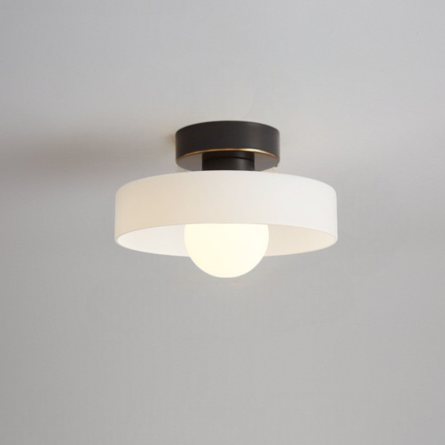 Velastra - French ceiling lamp in Bauhaus style