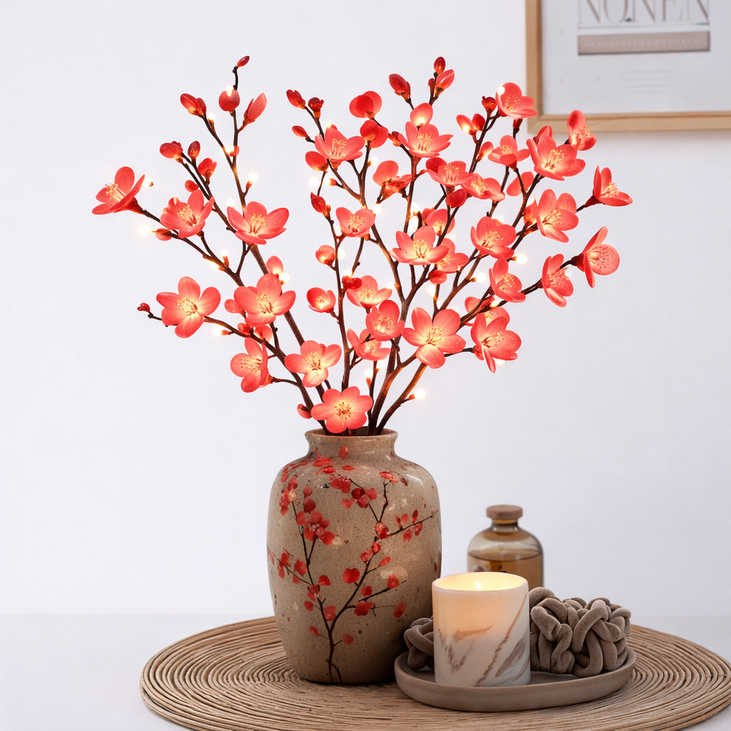 Lumivra – LED Table Lamp with Branch Design
