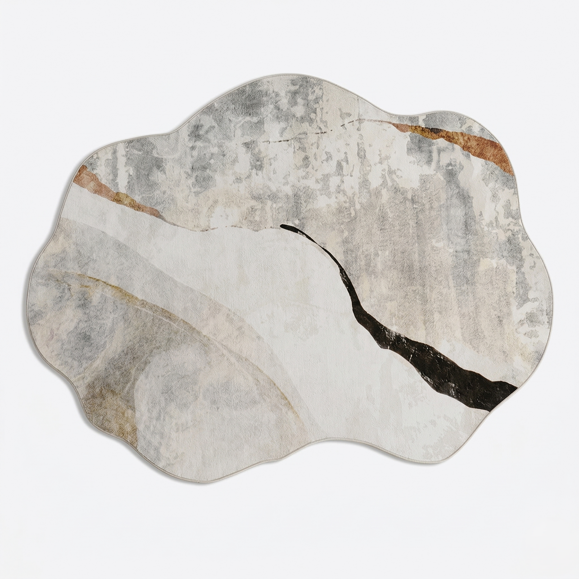 Arlune - Irregular Shape Rug for Modern Interiors