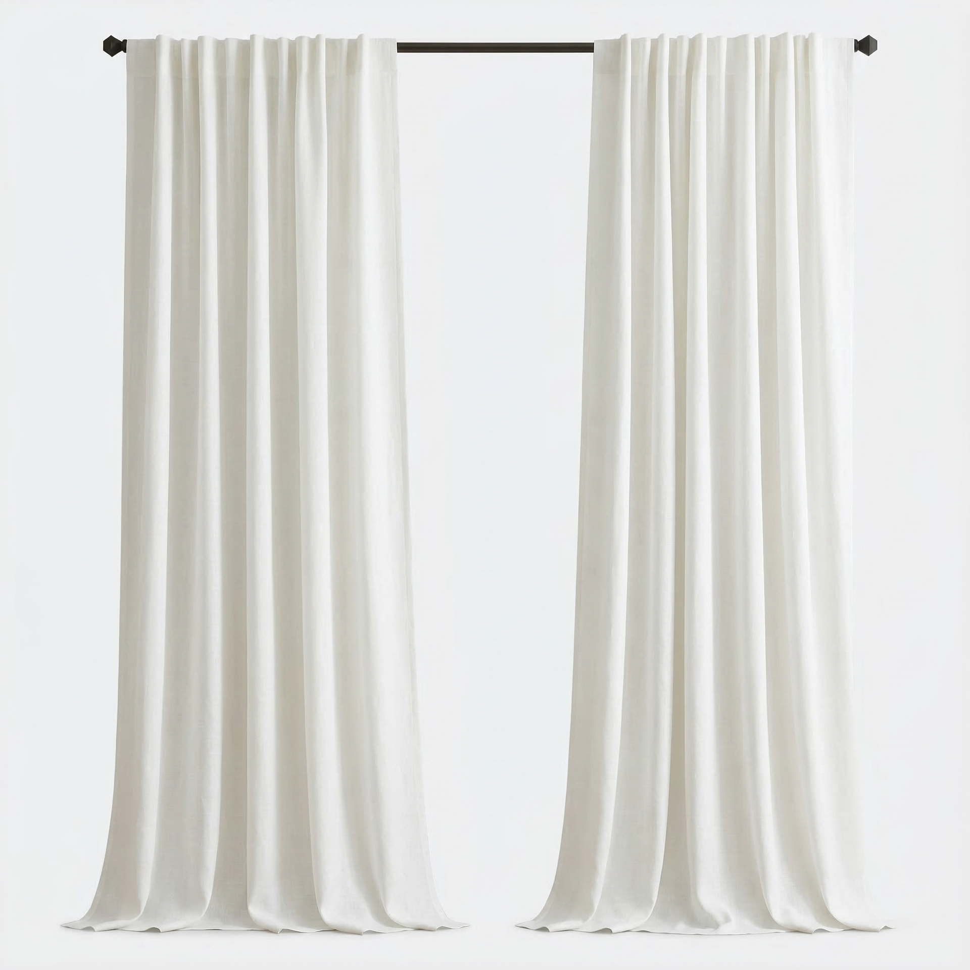 Cortelle - Linen Curtain with Pleat Design