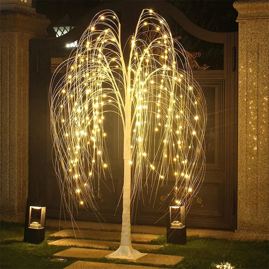 Valdoria – Illuminated Willow Tree Warm White LED Light 2.1M