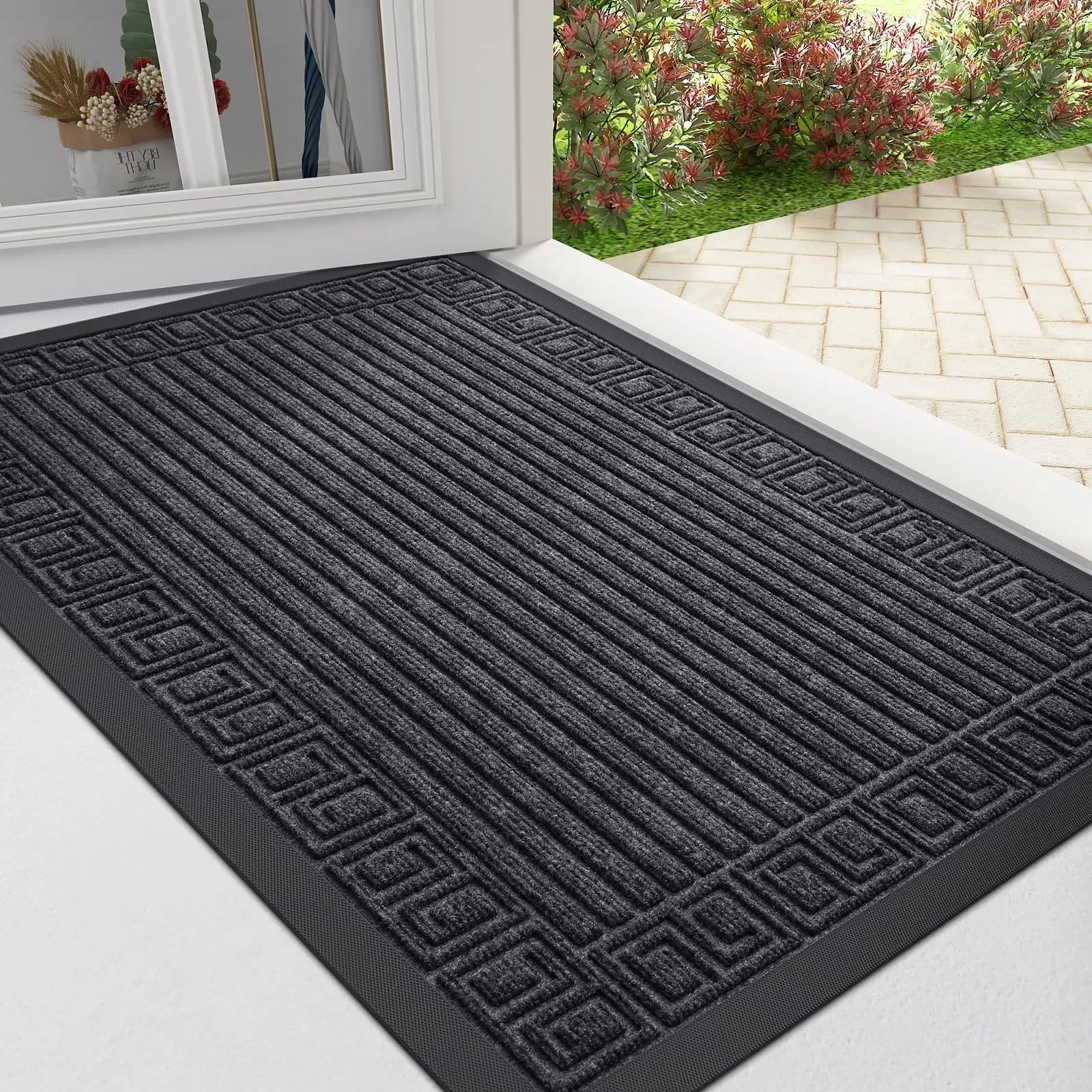 Solistra - Low-Profile, Anti-Slip Doormat for Indoors