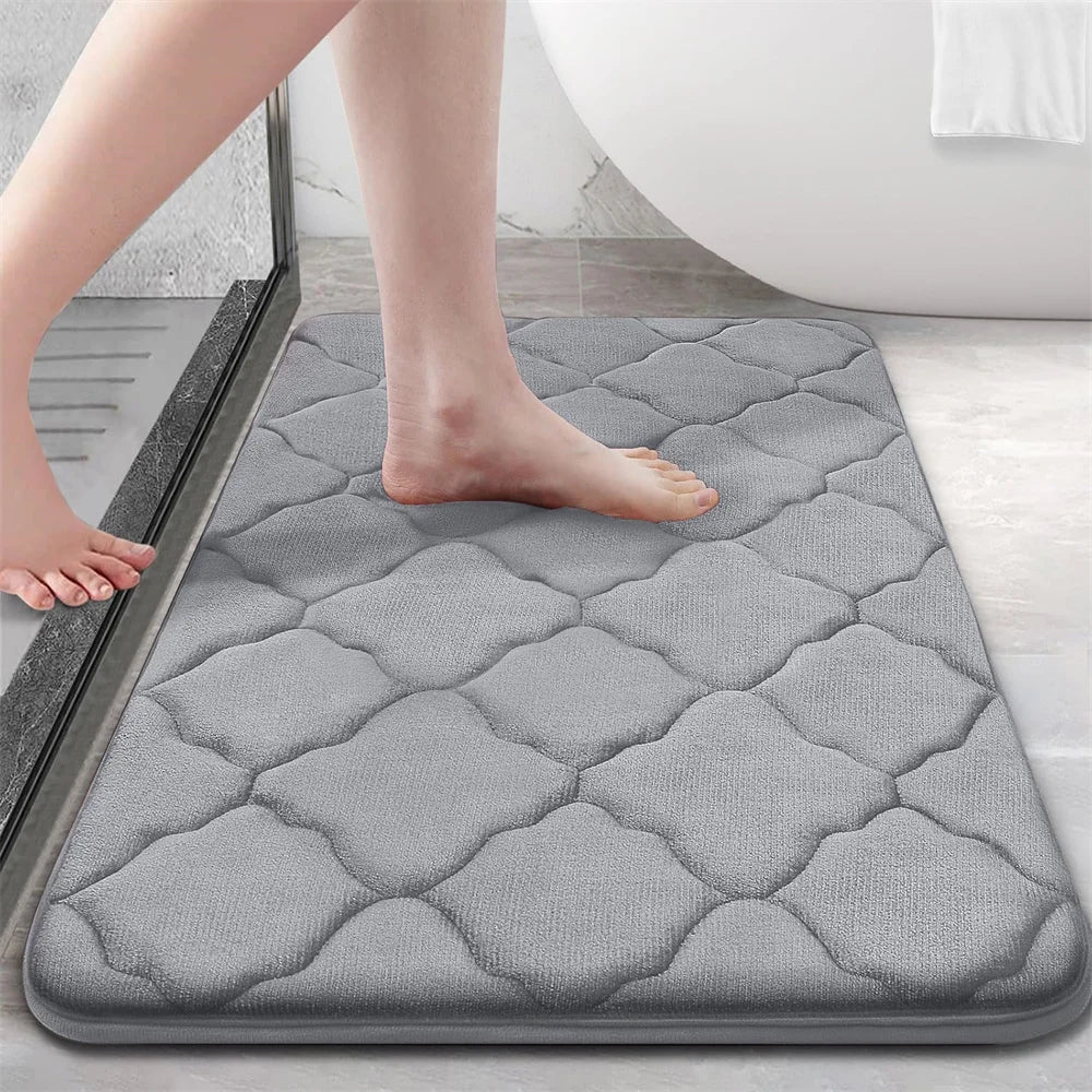 Calidia - Soft Comfortable Non-Slip Bath Mat for Safe and Dry Floors