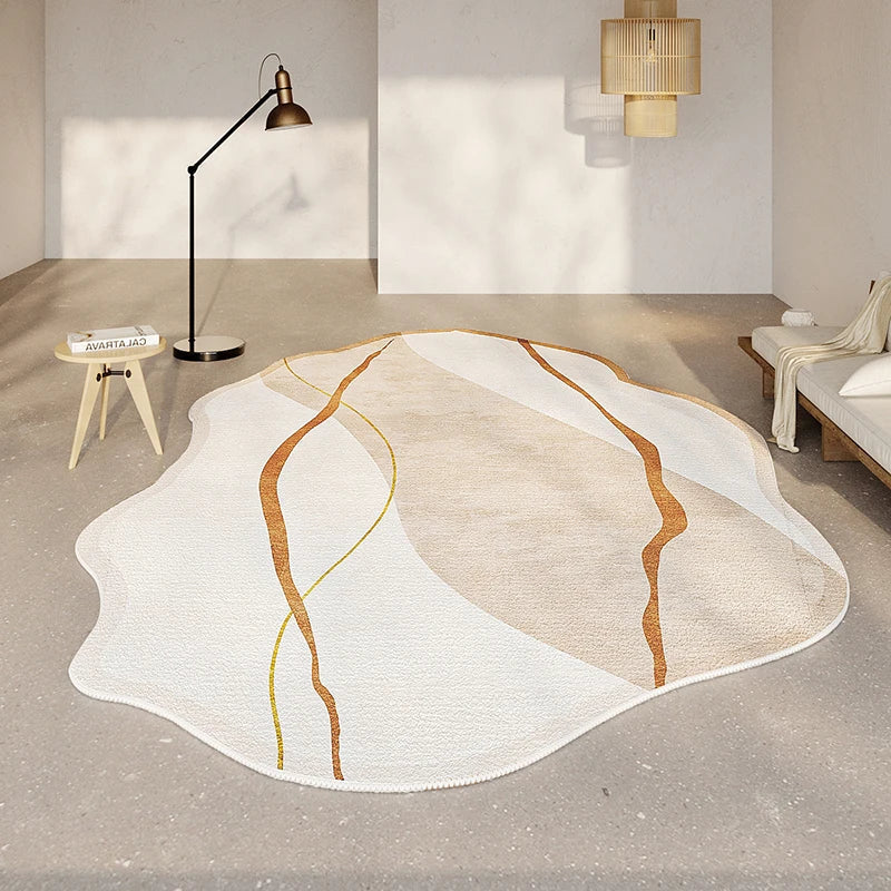Seravine - Japanese Rug for Living Room and Bedroom Thick Washable Non-slip and Decorative