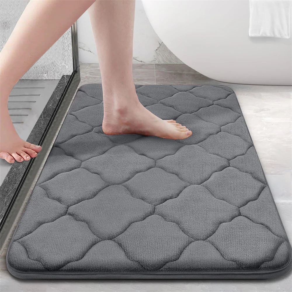 Calidia - Soft Comfortable Non-Slip Bath Mat for Safe and Dry Floors