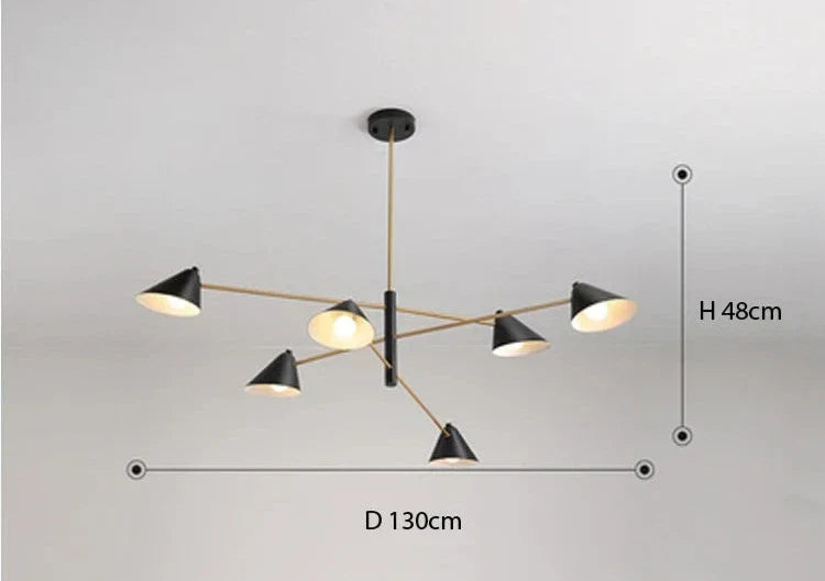 Caelina – Scandinavian Art Pendant Light for Dining Room