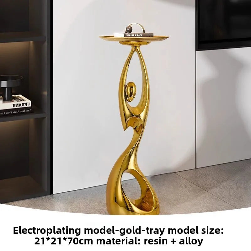 Arvionn - Abstract Figure Sculpture with Tray
