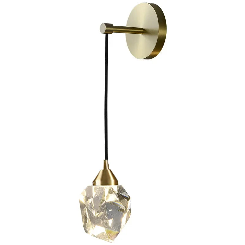 Lurevian – Crystal Nordic LED Wall Lamp