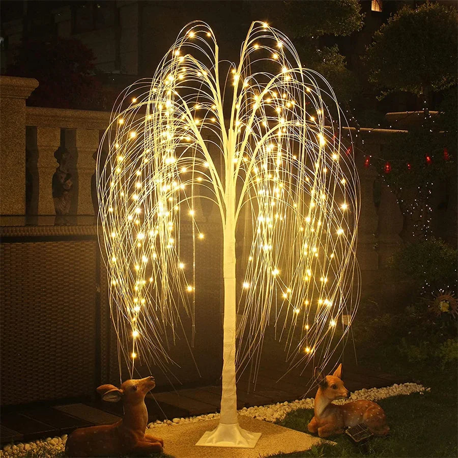 Valdoria – Illuminated Willow Tree Warm White LED Light 2.1M