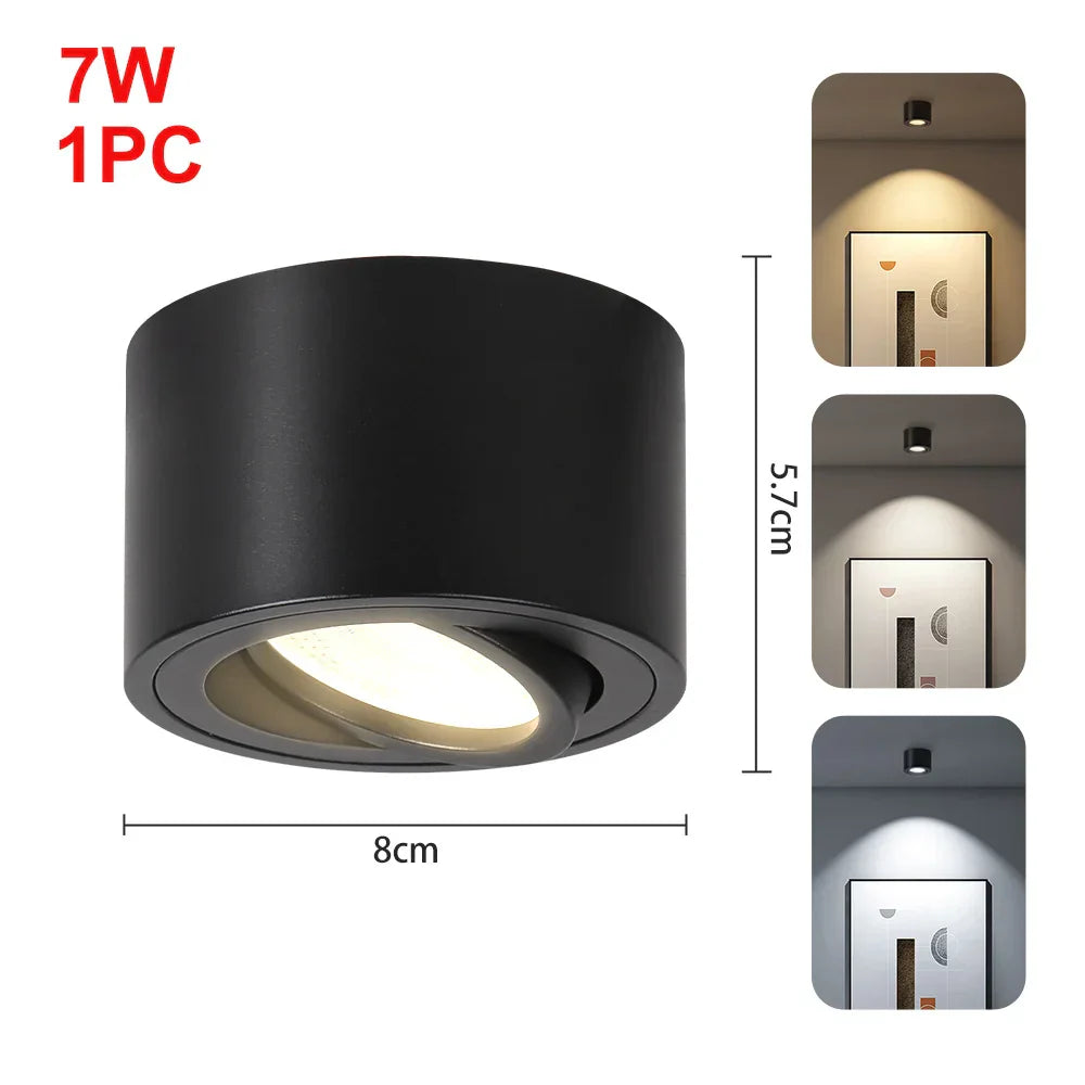 Xavira - Adjustable Dimmable LED Ceiling Spotlight