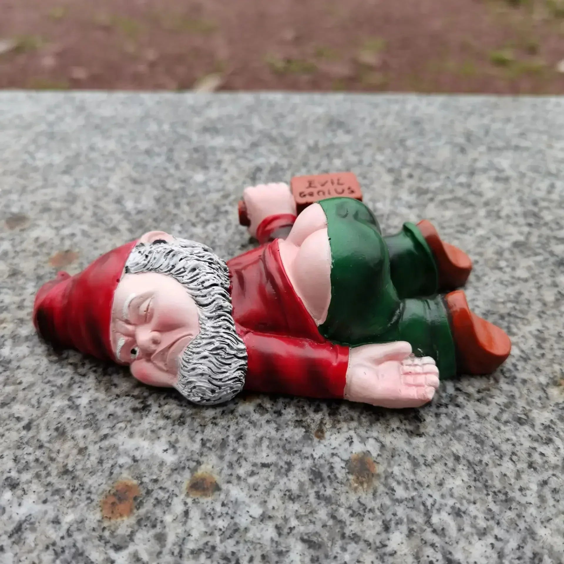 Talaria – Funny Drunk Garden Gnome Weather Resistant Resin Indoor Outdoor
