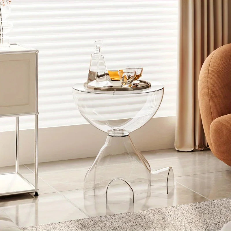 Elarithea - Space-saving Plastic Side Table