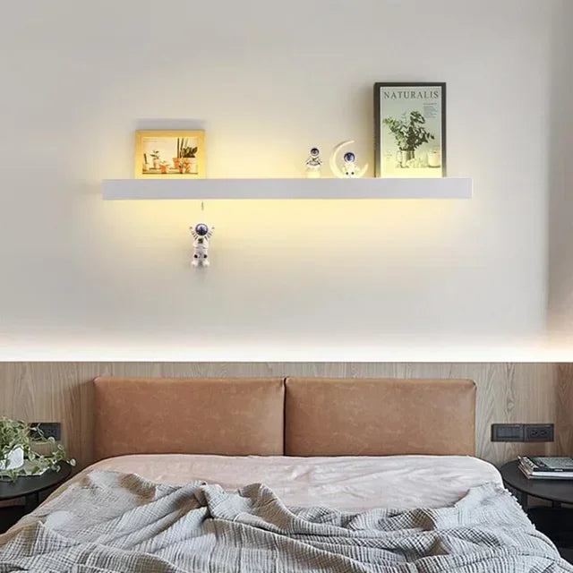 Luntheris – LED Wall Lamp With Shelf