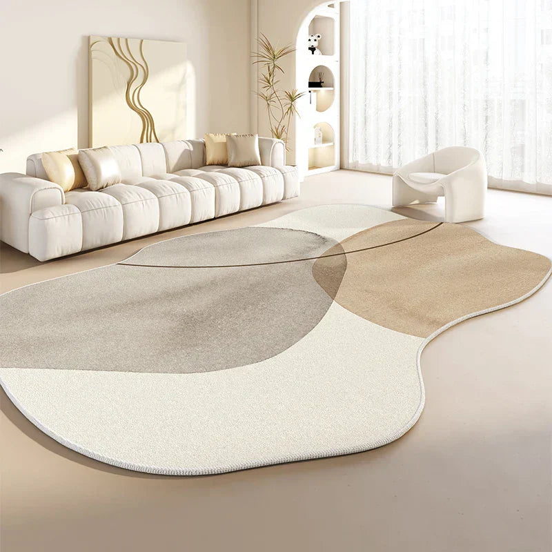 Cyralora - Japanese Style Irregular Plush Non-Slip Rug