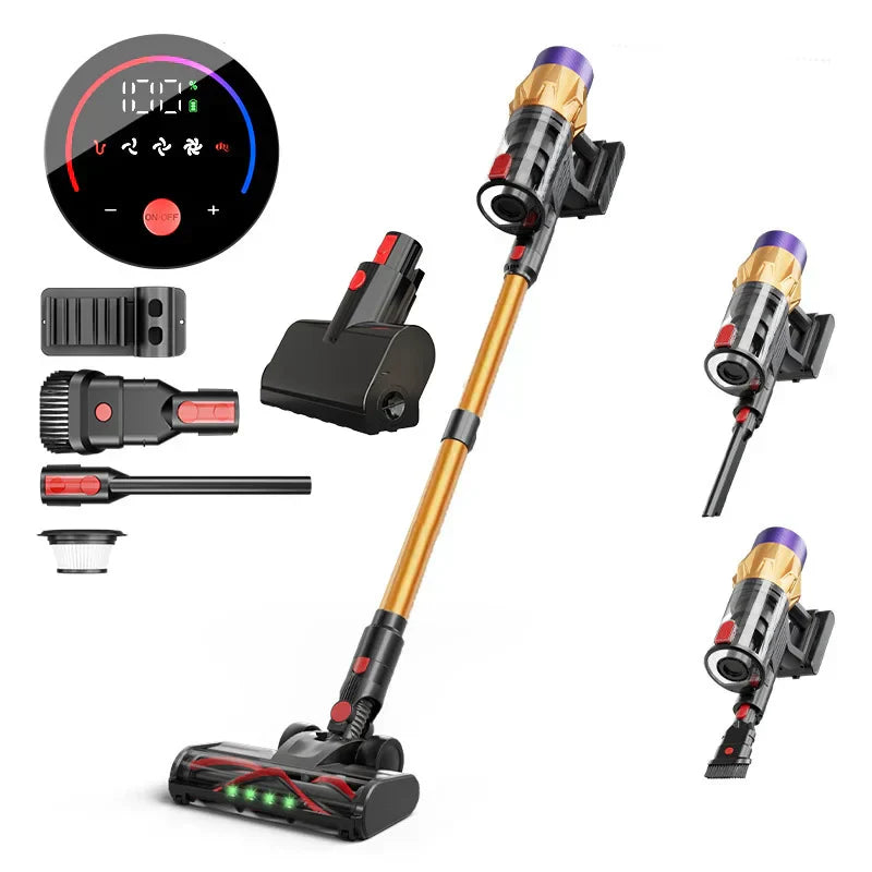Tyros V18 – Wireless Handheld Vacuum Cleaner 550W 55kPa Touchscreen