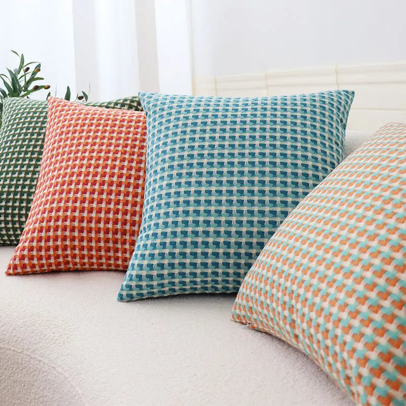 Corvus - Decorative Cushion in Contrasting Colors Scandinavian Style for Sofa and Living Room