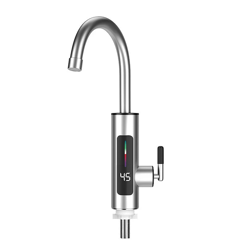 Zarenthea - Electric Kitchen Tap with Instantaneous Water Heater 3000W Stainless Steel