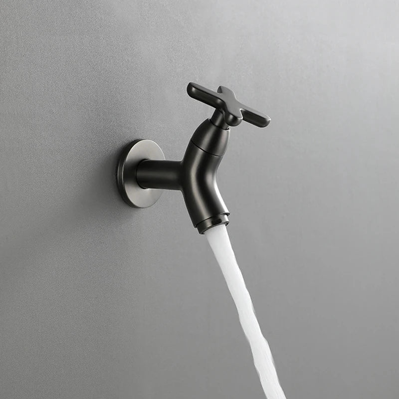 Calviero – Brass Wall Mounted Cold Water Faucet