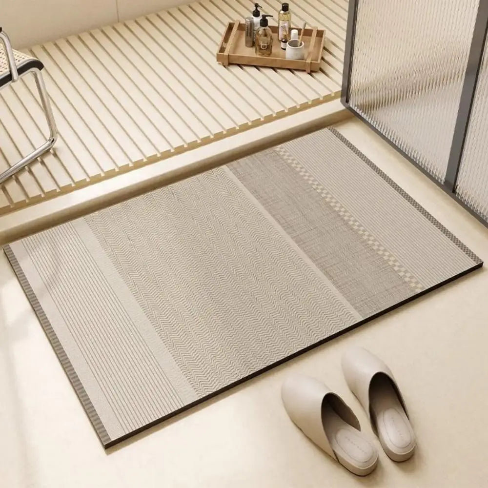 Vestra - Non-slip Diatomite Bath Mat Kitchen Mat Doormat Shower Mat