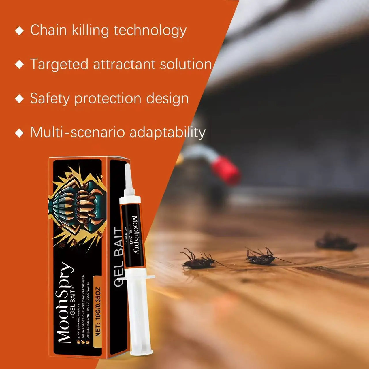 Varnexil – Effective Cockroach Bait for Kitchen and Living Space
