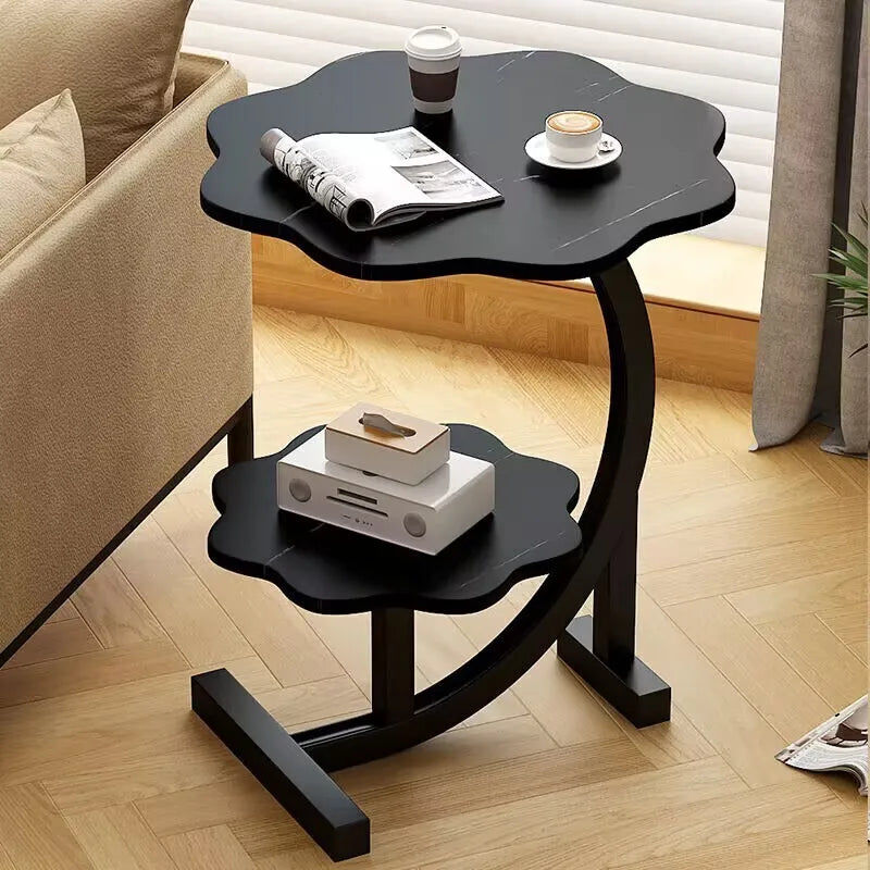 Caliora - Luxury Two-Tier Portable Mini Side Table