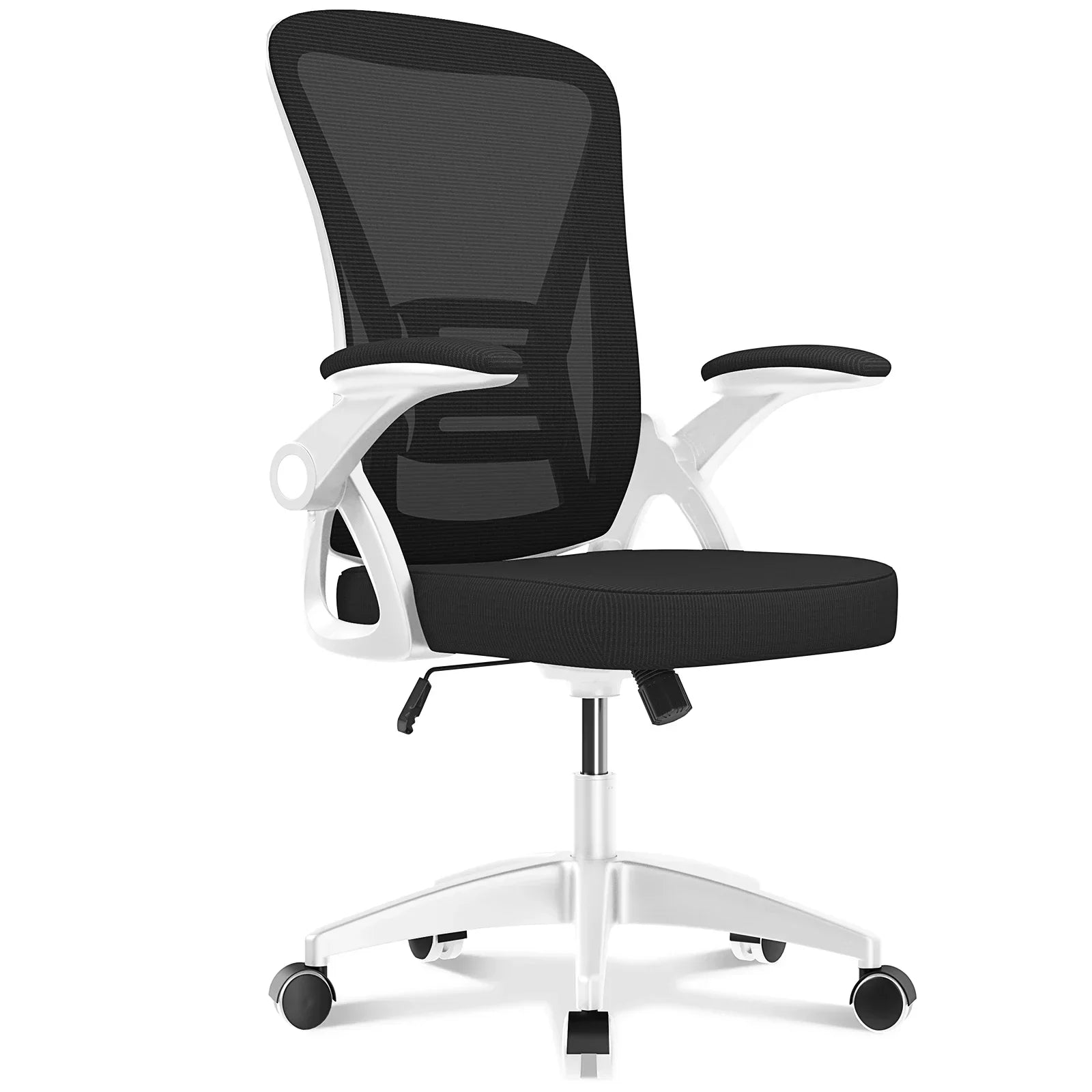 Minara – Ergonomic Office Chair with Foldable Armrests and Lumbar Support