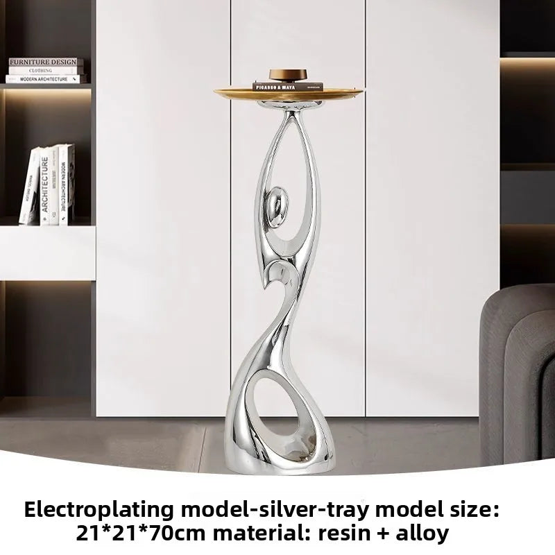 Arvionn - Abstract Figure Sculpture with Tray