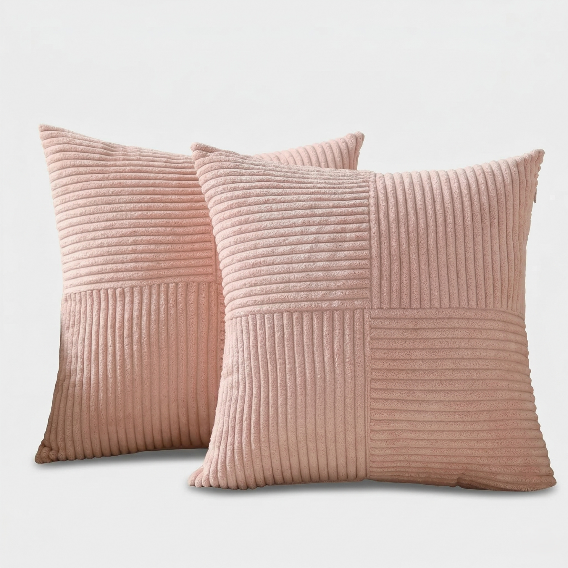 Rivora - Ribbed Decorative Cushion for Modern Interior