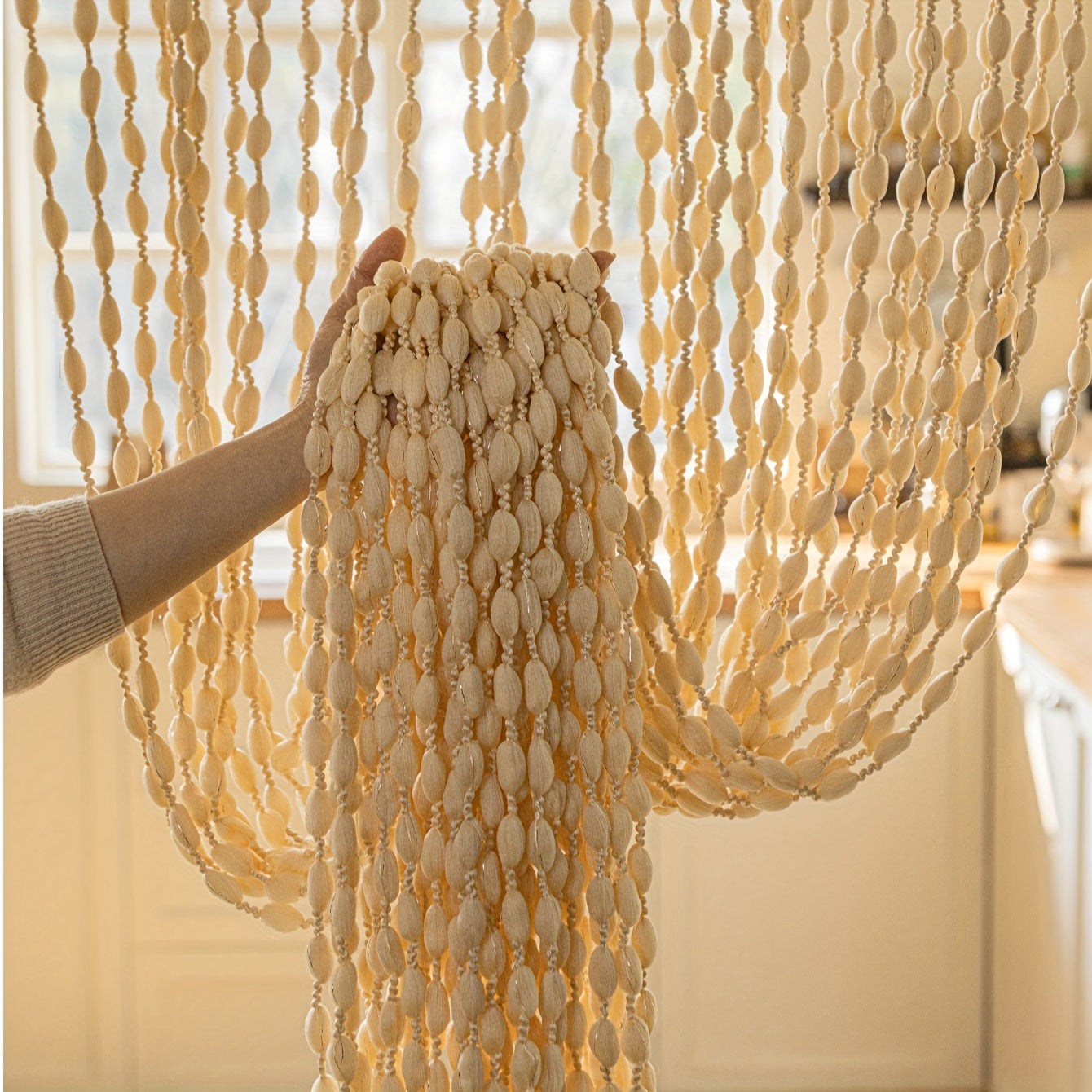 Cilene - Bohemian Beaded Curtain