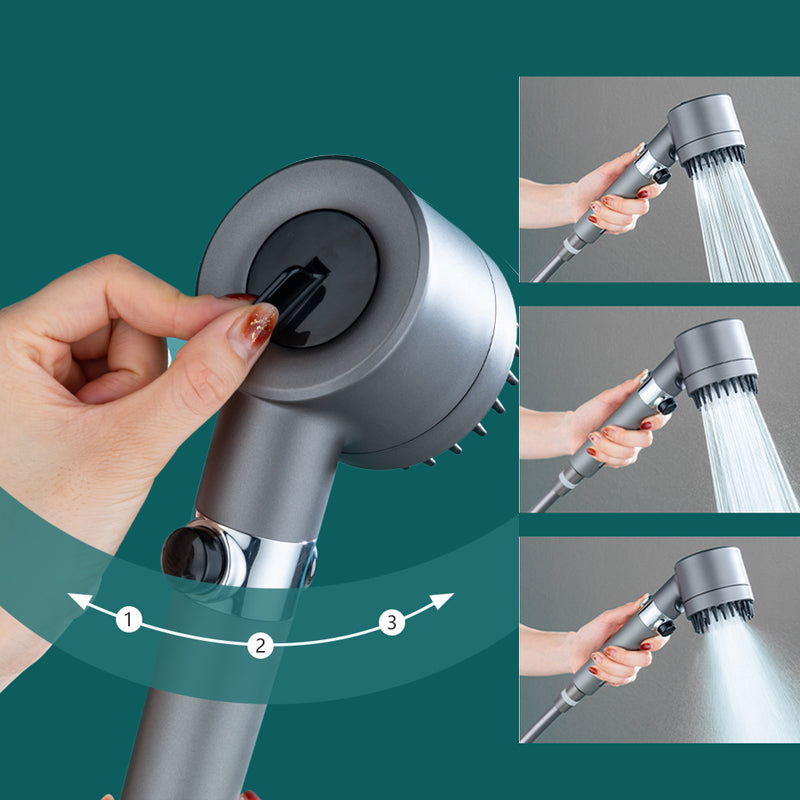 Aquelis - Adjustable High-Pressure Shower Head With 3 Settings And Water Filter