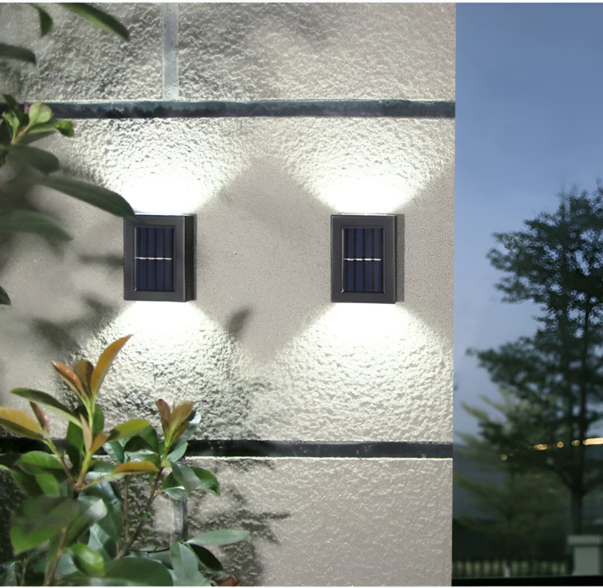 Selora - Solar Outdoor LED Lamp IP65 Waterproof Black