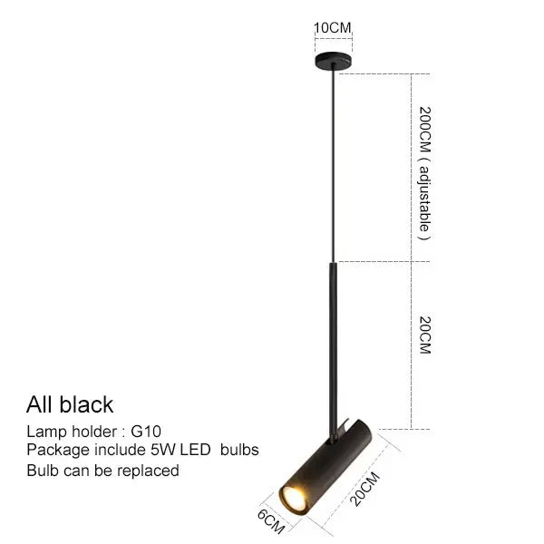 Nysaia - Modern LED Pendant Lamp Bedroom