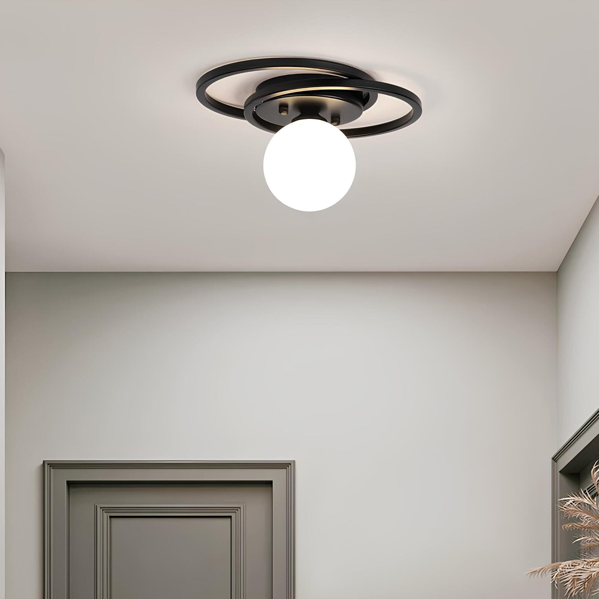 Alura – Gold LED Ceiling Lamp Spherical Design
