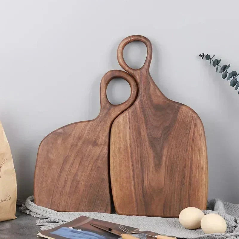 Houtvera – Luxury Walnut Wooden Cutting Board Double Sided Functionality