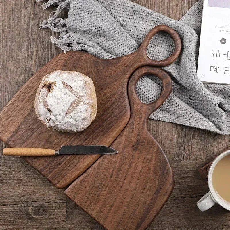Houtvera – Luxury Walnut Wooden Cutting Board Double Sided Functionality