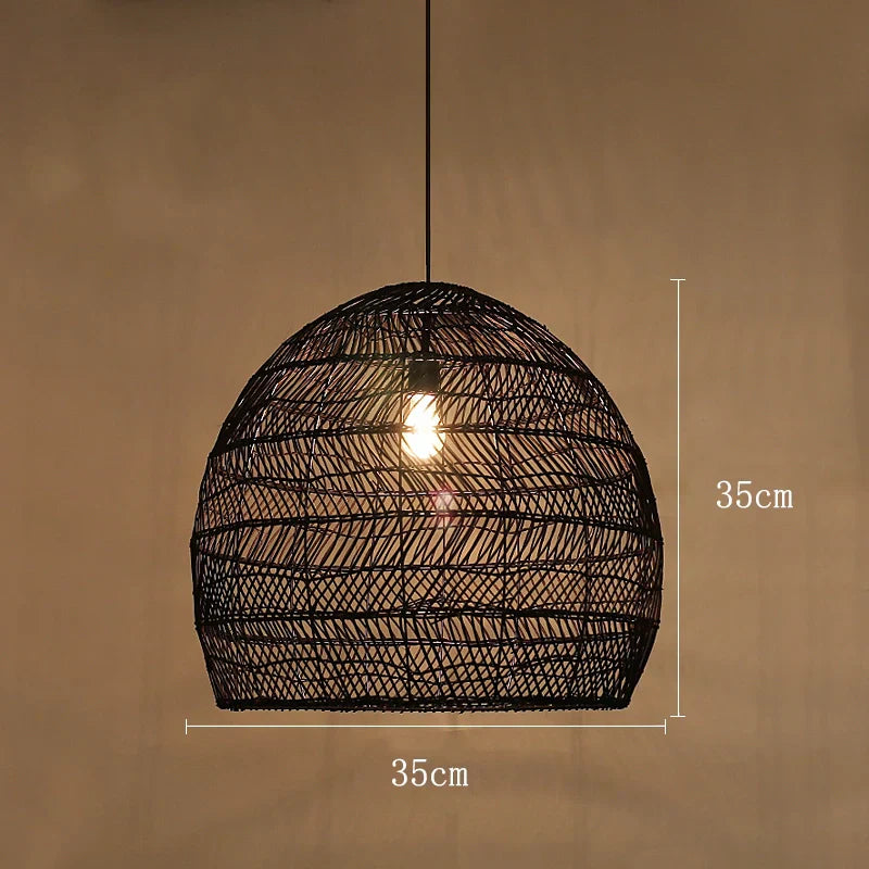 Themis – Natural Woven Pendant Lamp