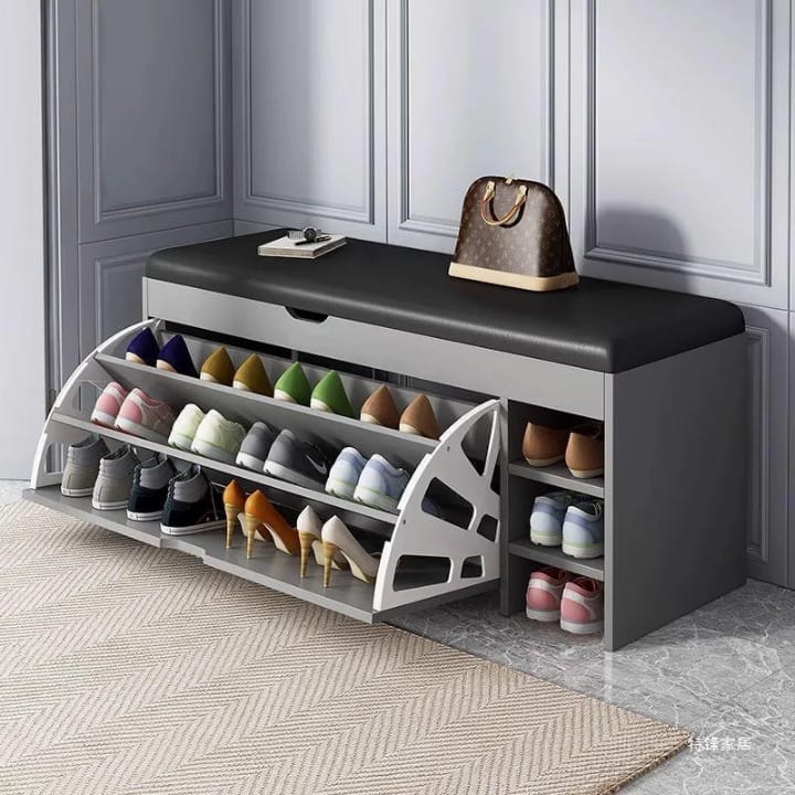 Domivian - Multifunctional Shoe Cabinet with Bench Space-saving storage