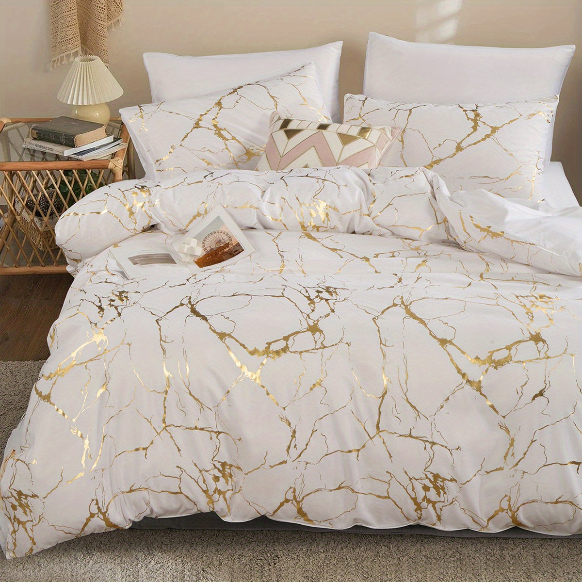 Xavor - Luxury Comfortable Marble Duvet Cover